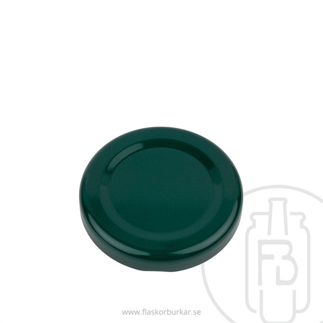 Twist off lid, 48mm, Green